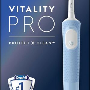 Escova de Dentes Elétrica Vitality Pro Protect X Clean (Azul) - ORAL-B