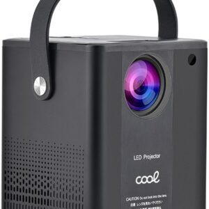 Video Projetor Rainbow 3000 L?mens HDMI/SD/USB Wi-Fi c/ Coluna Integrada (Preto) - COOL
