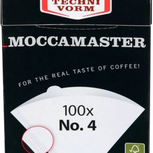 Pack 100x Filtros de Café (Branco) - MOCCAMASTER