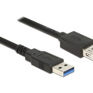 Cabo USB A Macho - USB A Fêmea 3.2 (2 mts) - DELOCK