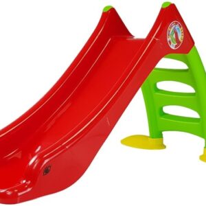 Escorrega de Jardim Infantil 424 c/ Escadas (Vermelho/Verde)