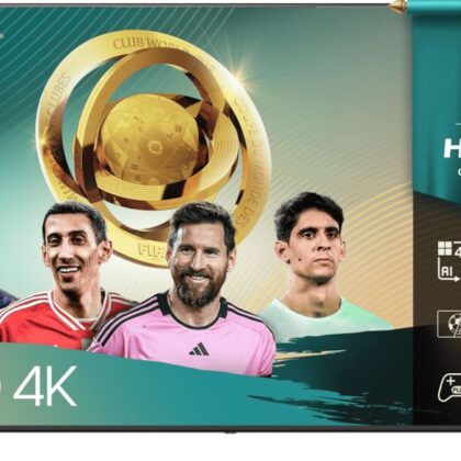 Smart TV 85 Series A6Q (2025) LED 4K Ultra HD VIDAA (Preto) - HISENSE