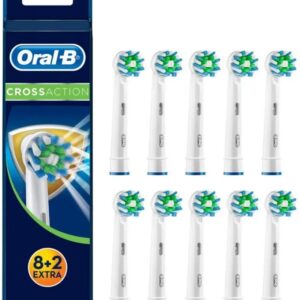 Pack 10x Recargas p/ Escova de Dentes CrossAction Pro - ORAL-B