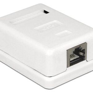 Tomada RJ45 Branco - DELOCK