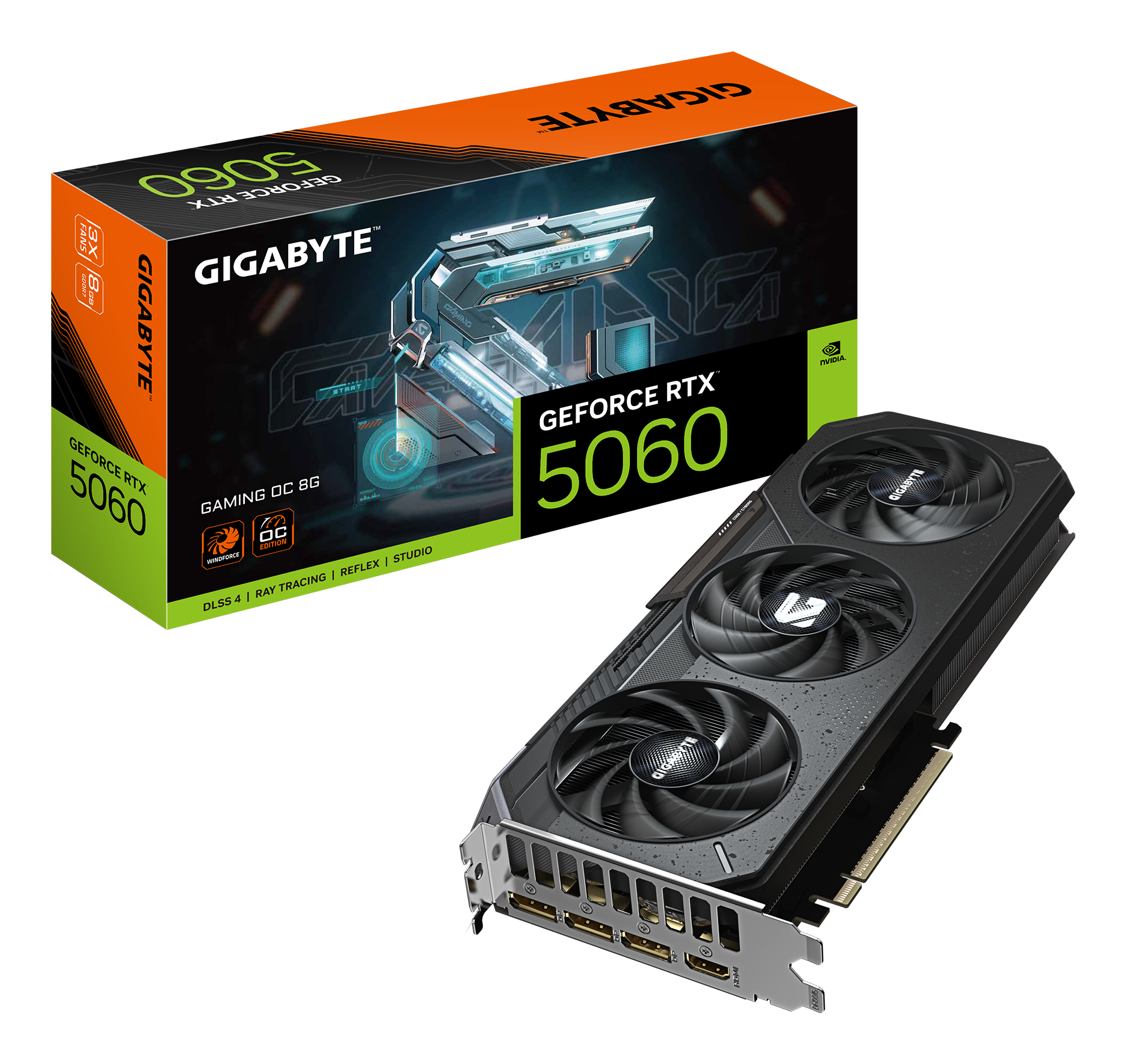 Placa Gráfica Gigabyte RTX 5060 Gaming OC 8GB