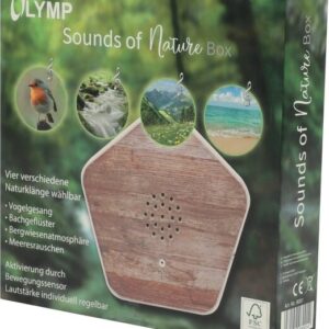 Caixa de Som c/ 4 Sons Diferentes de Natureza - OLYMPIA