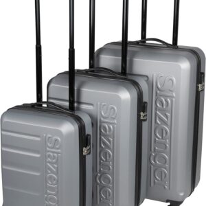 Pack 3x Malas 18/22/26 de Viagem (Cinzento) - SLAZENGER