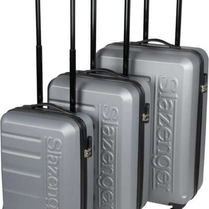 Pack 3x Malas 18/22/26 de Viagem (Cinzento) - SLAZENGER