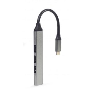 HUB Type-C Gembird UHB-CM-U3P1U2P3-03 Saidas 3xUSB 3.0 1x USB 2.0