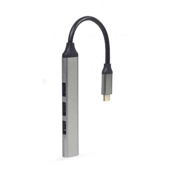 HUB Type-C Gembird UHB-CM-U3P1U2P3-03 Saidas 3xUSB 3.0 1x USB 2.0