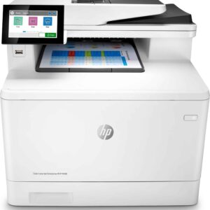 Impressora Multifunções Laser Color HP LaserJet Enterprise MFP M480F Fax Duplex Branca