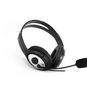 Auscultadores Coolbox Coolchat com Microfone 3.5mm Jack