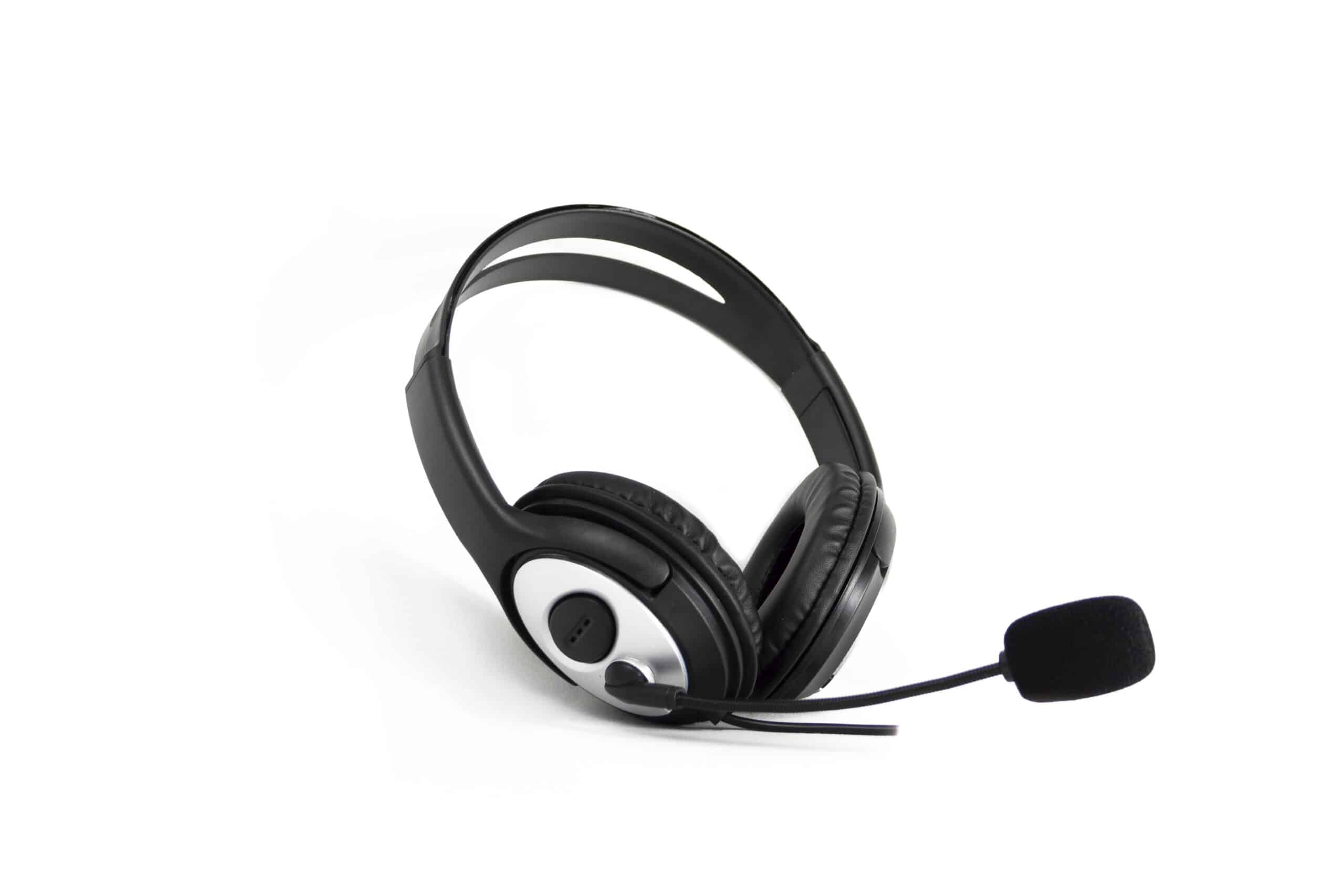 Auscultadores Coolbox Coolchat com Microfone 3.5mm Jack
