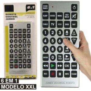 Comando Universal TV (6 EM 1) XXL