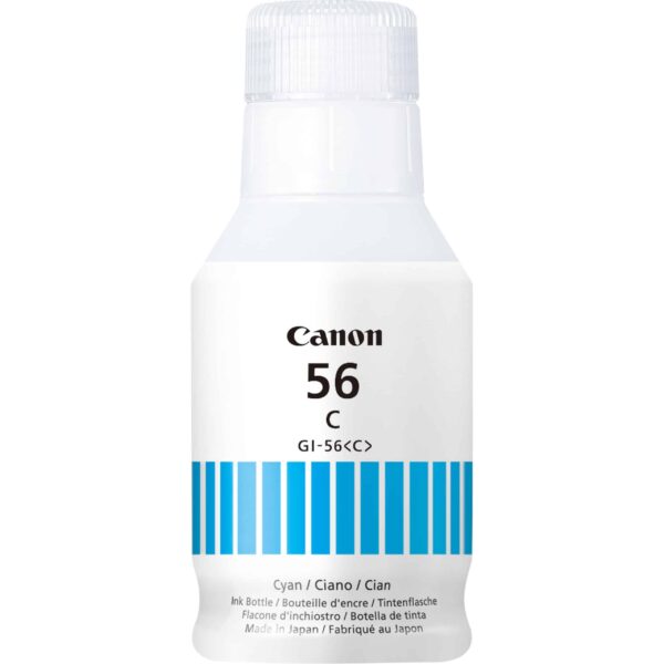 Tinteiro Original Canon GI-56C Azul (Garrafa) - 15755 Pag