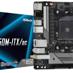 Motherboard B550M-ITX/ac Skt AM4 Mini ITX - ASROCK