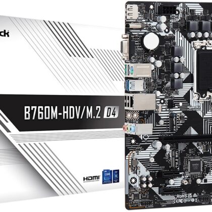 Motherboard Micro-ATX B760M-HDV/ M.2 D4 - ASROCK
