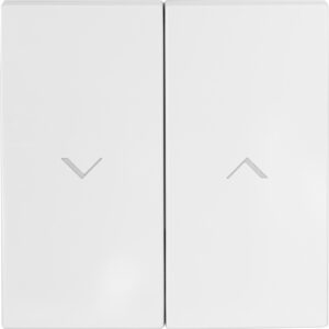 Tecla Dupla Branca p/ Inversor de Persianas S?rie LOGUS90 - EFAPEL