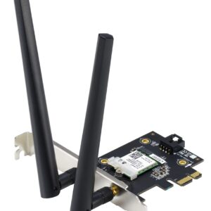 Placa de Rede PCE-AX1800 Wi-Fi Dual-band PCIe 1775 Mbit/s - ASUS