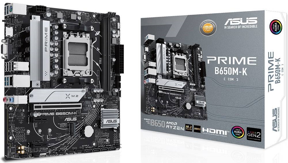 Motherboard Micro-ATX Prime B650M-K - ASUS