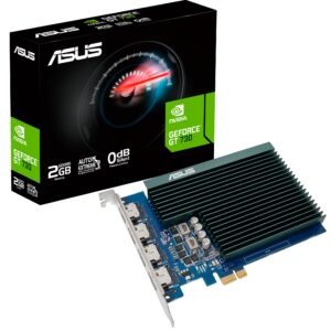 Placa Gráfica GeForce GT 730 2GB GDDR5 Passive Cooling - ASUS