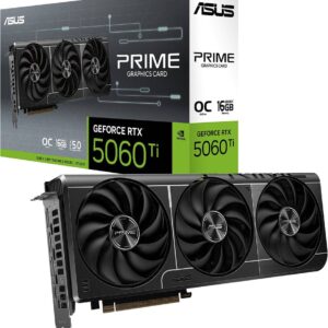 Placa Gráfica NVIDIA GeForce RTX 5060 Ti Blackwell Prime OC 16GB GDDR7 DLSS4 - ASUS