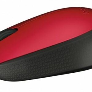 Rato Óptico USB RF s/ Fios 1000DPI (Preto/Vermelho) - Logitech M171