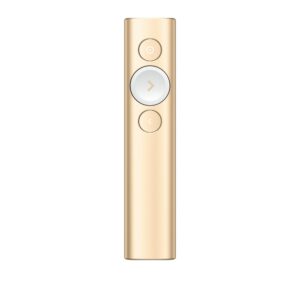 Comando de Apresentação Spotlight Bluetooth/RF Dourado - LOGITECH