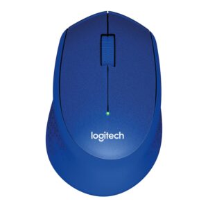 Rato M330 Silent Plus Wireless Azul - LOGITECH