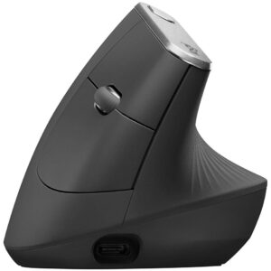 Rato Óptico MX Vertical Advanced Ergonomic Wireless+Bluetooth 4000DPI (Preto) - LOGITECH