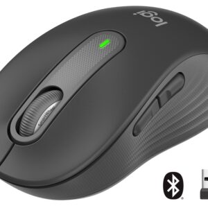 Rato Óptico Signature M650 Wireless/Bluetooth 2000DPI (Graphite) - LOGITECH