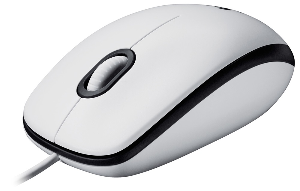 Rato Ótico M100 USB 1000DPI (Branco) - LOGITECH