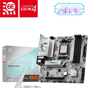 Motherboard micro-ATX B840M Gaming Plus WiFi6E SktAM5 - MSI