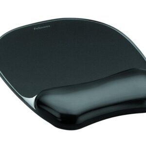 Tapete de Rato em Gel c/ Apoio de Pulso (Preto) - FELLOWES