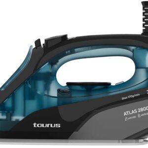 Ferro de Engomar ATLAS 2800 Ceramic 2800W (Preto/Azul/Cinzento) - TAURUS