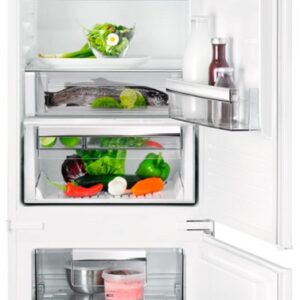 Frigorífico Combinado de Encastre SCB819E8TS Twintech 278L No Frost (Branco) - AEG
