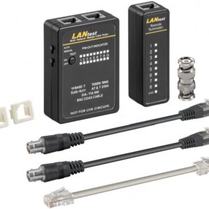 Testador de Rede RJ11, 12, 45 e Coaxial c/ Display