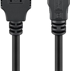 Cabo USB A Macho – mini USB 5 Pin Macho (30cm)
