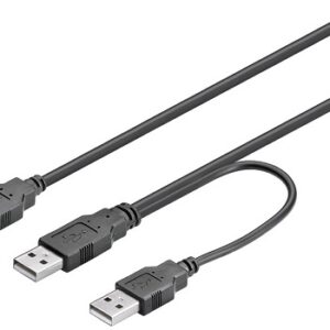 Cabo USB Duplo p/ USB Femea (30cm)