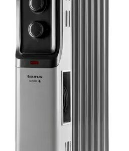 Aquecedor a ?leo New Dakar 1500W (Cinzento) - TAURUS