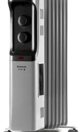 Aquecedor a Óleo New Dakar 1500W (Cinzento) - TAURUS