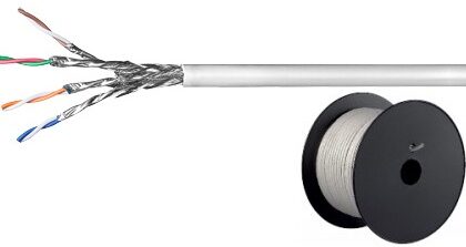 Bobine Cabo S/FTP Cat 6 Blindado Flexivel (100 mts) - GOOBAY