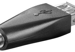 Ficha Adaptadora USB Femea - Jack 3,5mm Femea