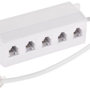 Ficha Quintupla de Telefone 6P4C