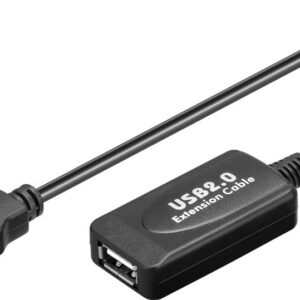 Cabo Extens?o c/ Amplificador USB A Macho - USB A Femea (10 mts)