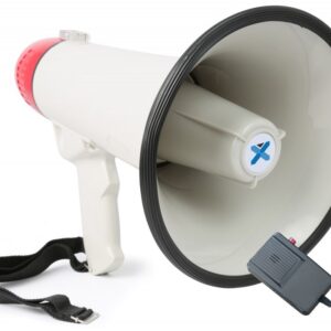 Megafone 40W c/ Sirene, Grava??o + Microfone (MEG040) - VONYX