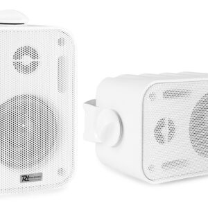 Colunas Passivas Interior/Exterior IPX5 2 Vias 3 60W 8ohm/100V Branco (BC30V) Par - Power Dynamics