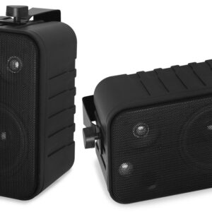 Colunas Passivas 2 Vias 4 100V Preto (BV40V) Par - Power Dynamics