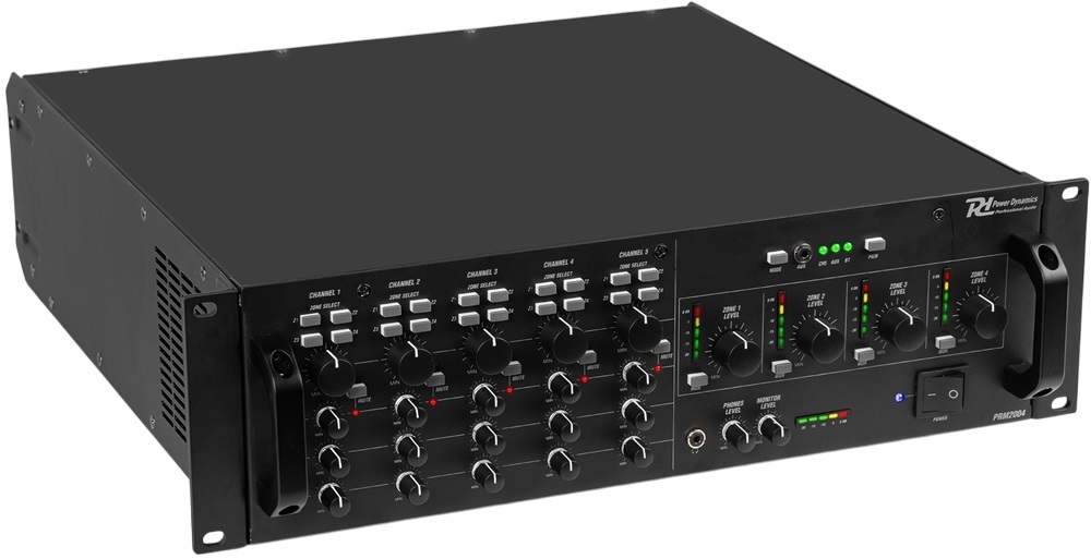 Amplificador Matrix 4 Zonas Bluetooth 4x 200W (PAM2004) - Power Dynamics