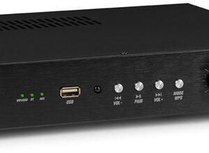 Amplificador St?reo Wi-Fi 4 Canais FM RJ45/USB/BT 4x 60W (WT460A) - POWER DYNAMICS